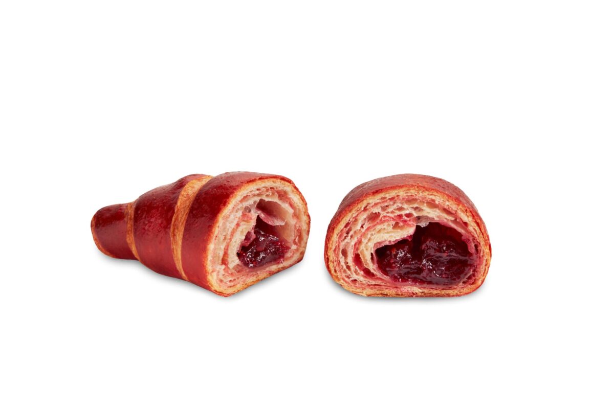 Raspberry Croissants